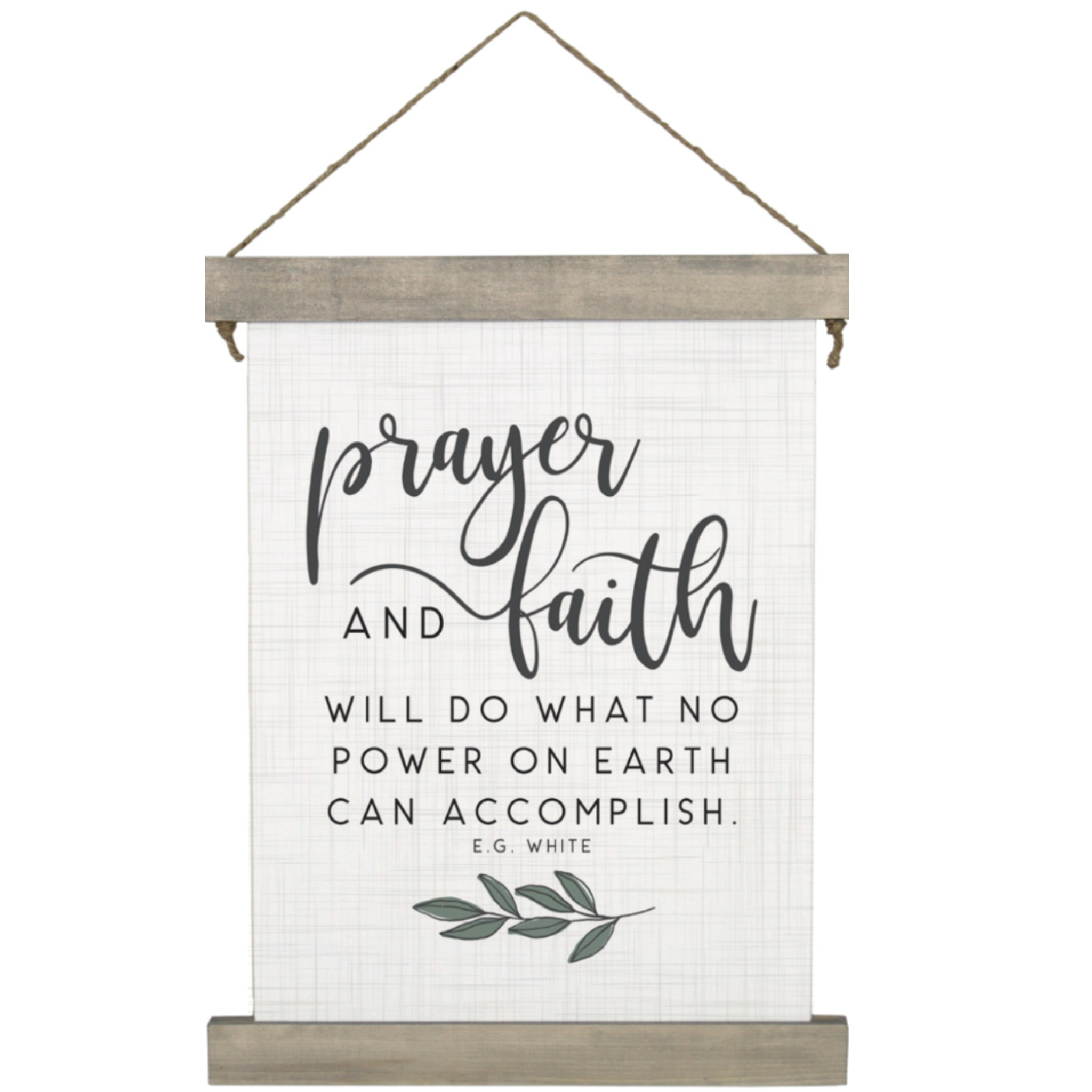 Prayer and Faith