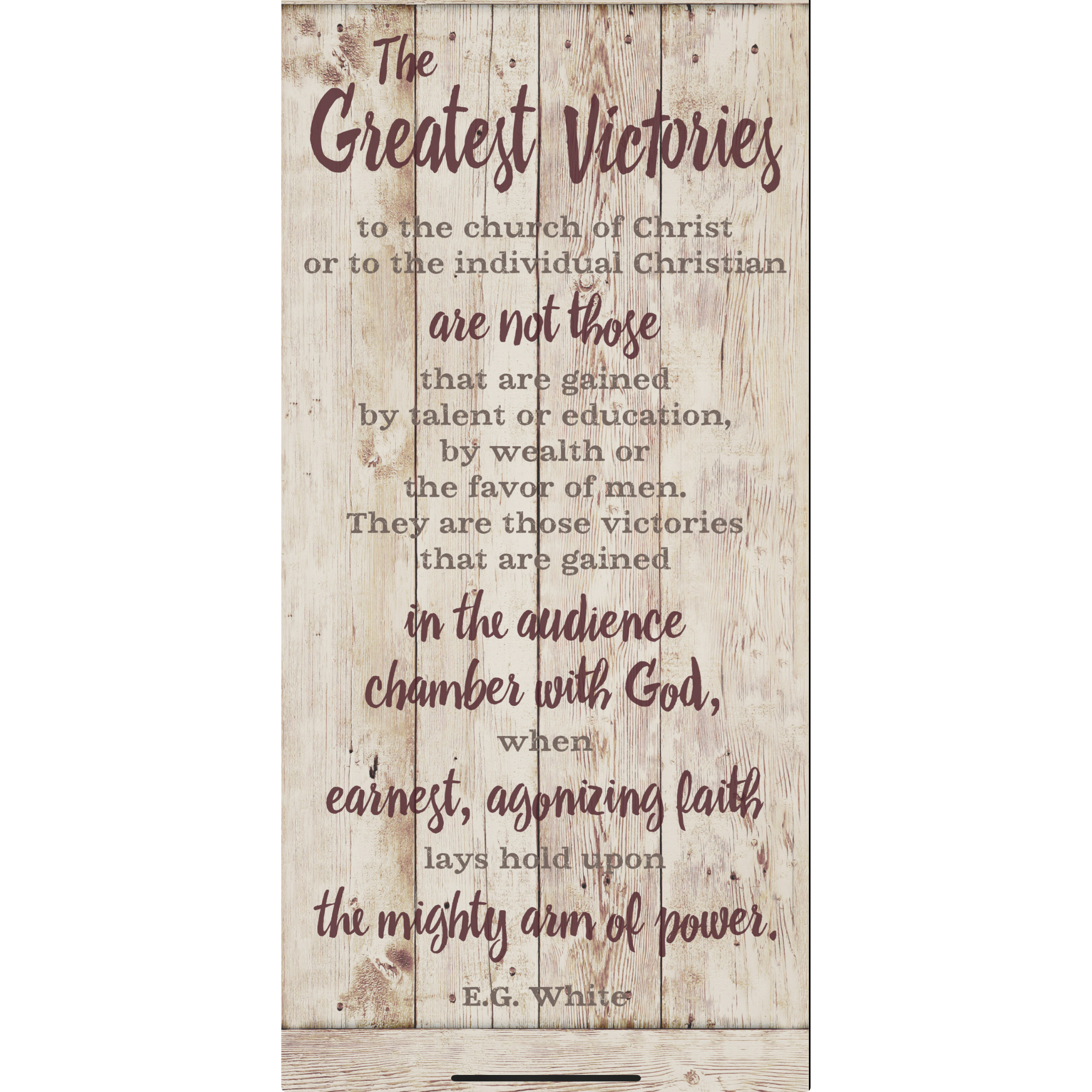 The Greatest Victories